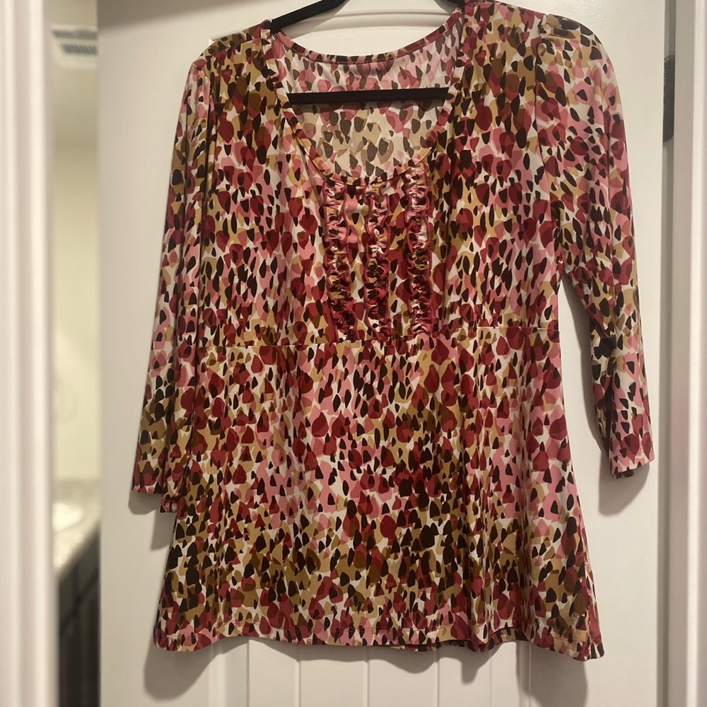 Multi colored blouse